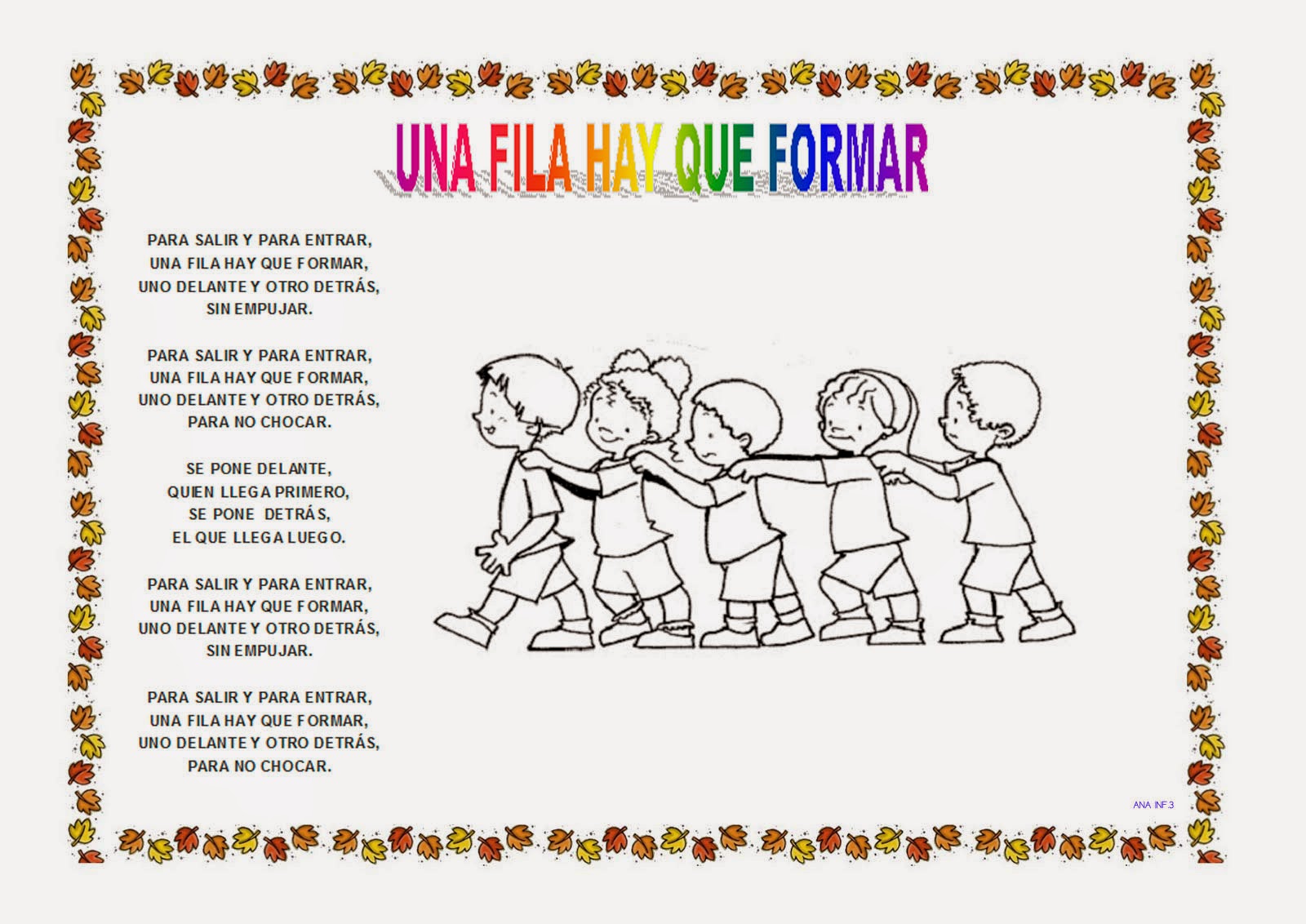 INFANTILES DE ANA V.: ¡COMENZAMOS DE NUEVO!