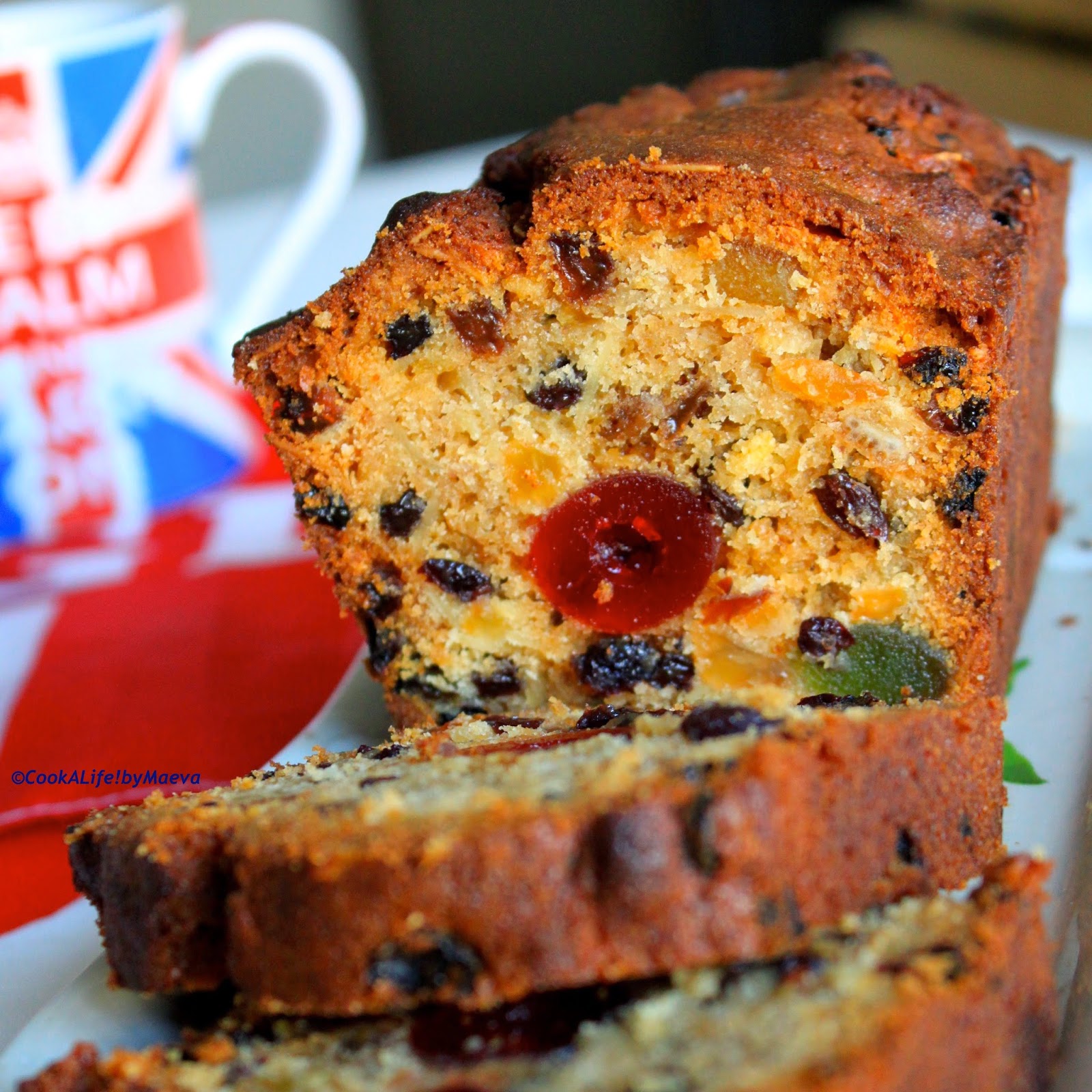 Cook A Life! by Maeva: Cake anglais aux fruits confits pour un Tea Time ...