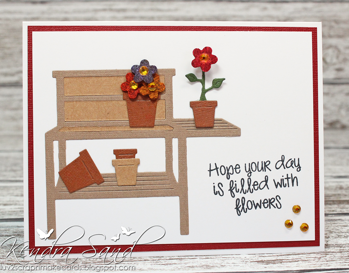 Luv 2 Scrap n' Make Cards Filled with Flowers