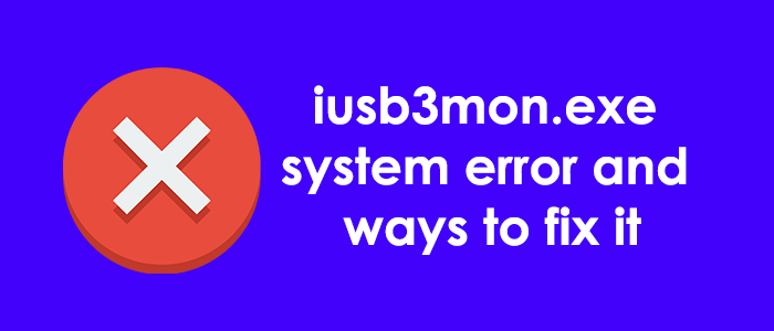 error del sistema isub3mon.exe