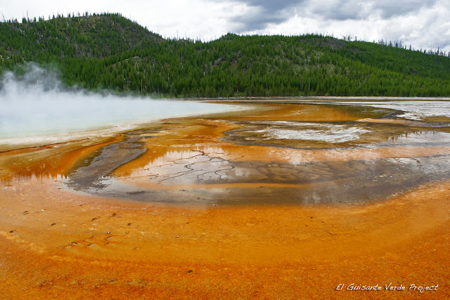 Grand Prismatic Spring en Midway Geyser Basin - Yellowstone, por El Guisante Verde Project