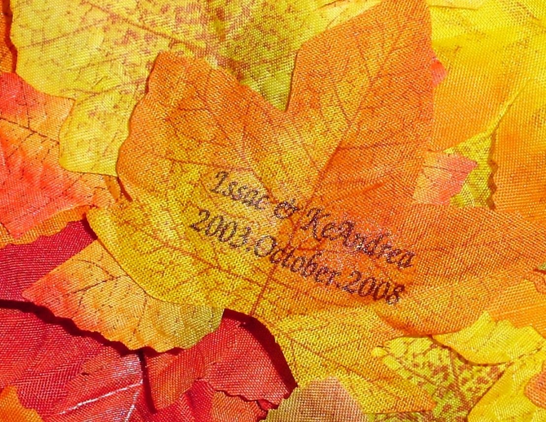 Silk Autumn Leaves Autumn Weddings Pics