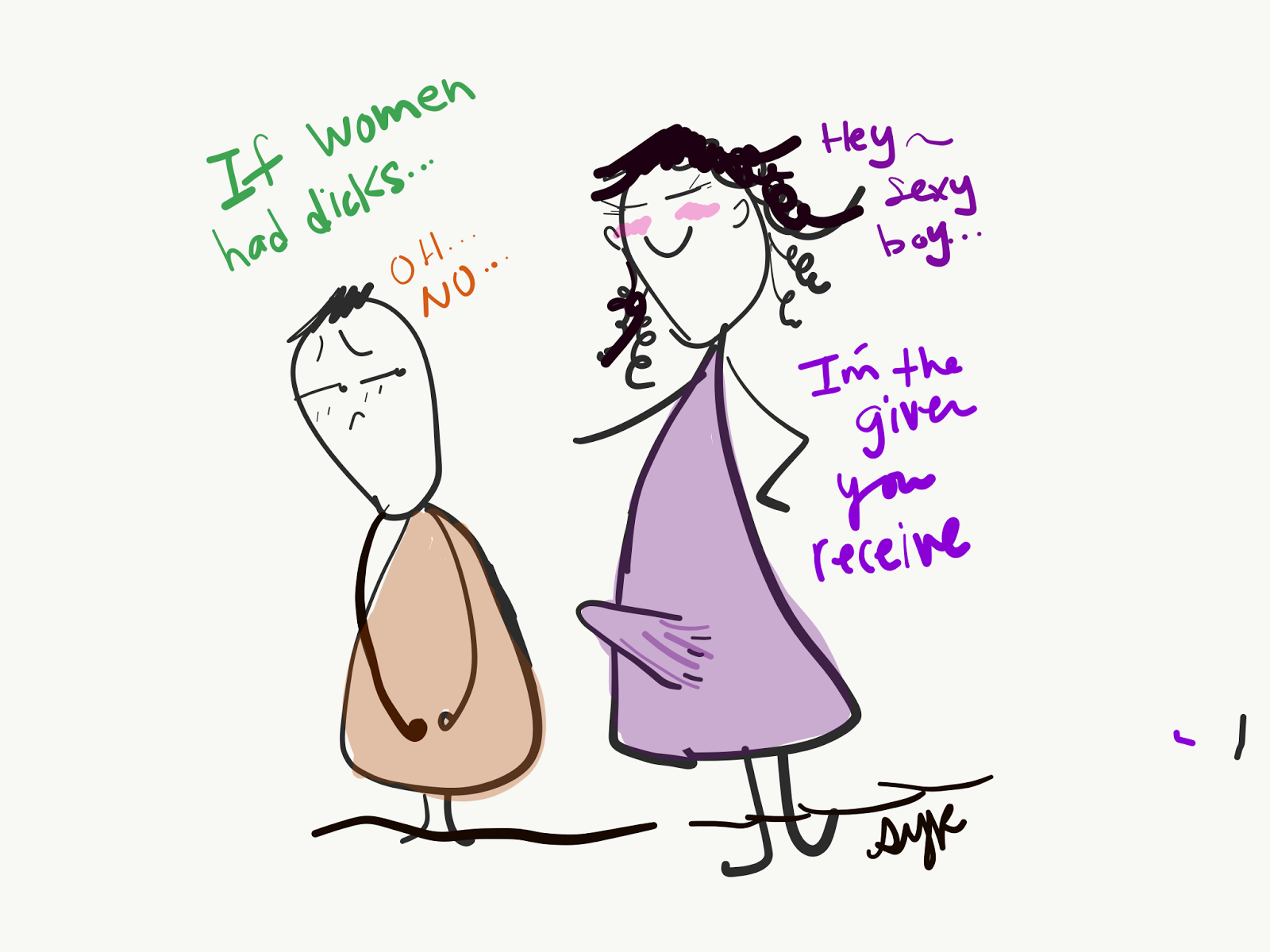 If Women had dicks