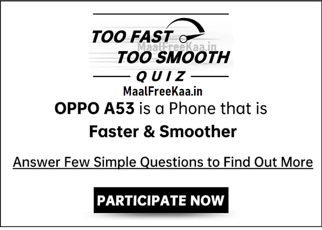 OPPO A53 Too Fast Too Smooth Quiz