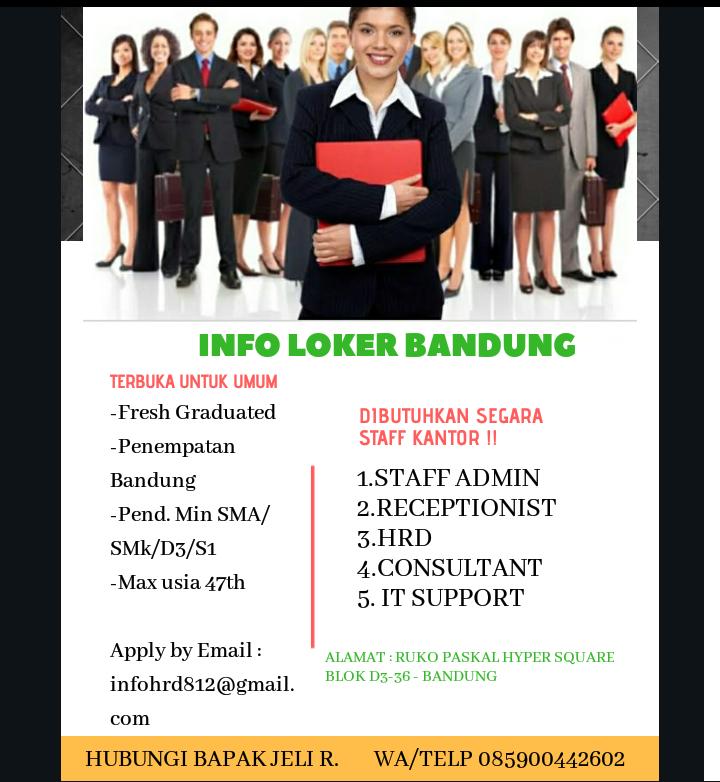 Lowongan Kerja PT. Kontak Perkasa Bandung Januari 2020 ...