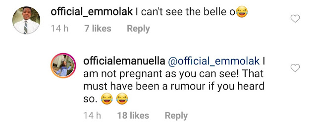 I am not Pregnant- Comedian Emmanuella reacts to the rumor she is Pregnant