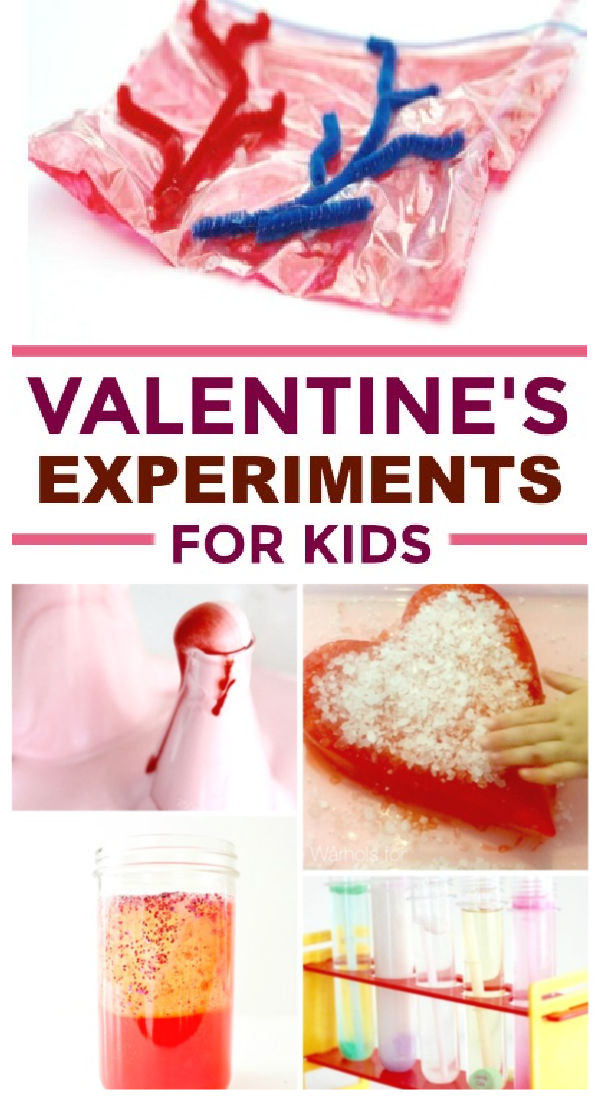 30+ VALENTINE'S THEMED EXPERIMENTS FOR KIDS #valentinesdaycrafts #valentinesideasforkids #valentinesscienceexperiments #valentinesdayscience #scienceexperimentskids #scienceforkids