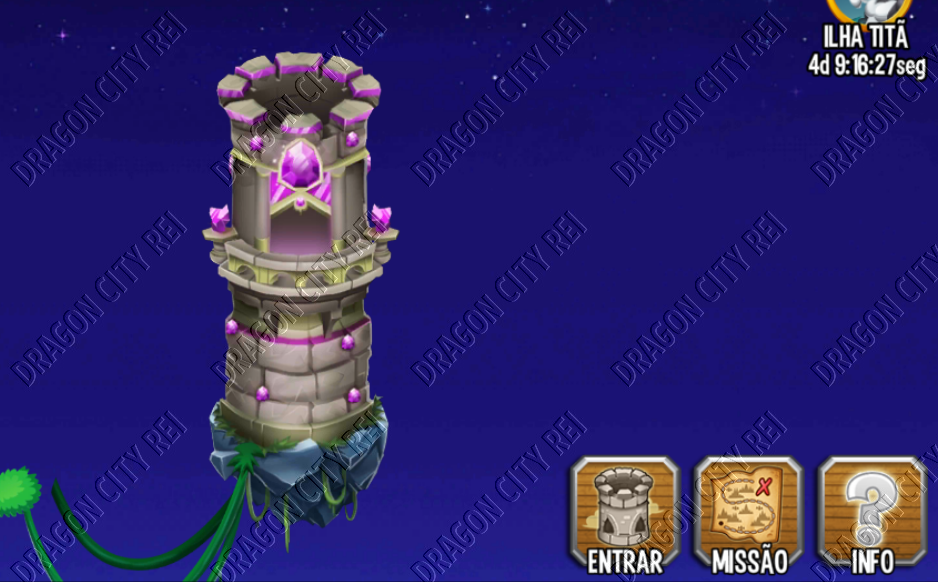 Torre de Jewelem Dragon City Rei