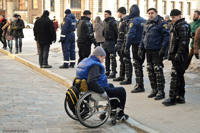 16. marts leģionāri gājiens Rīga Riga March 16