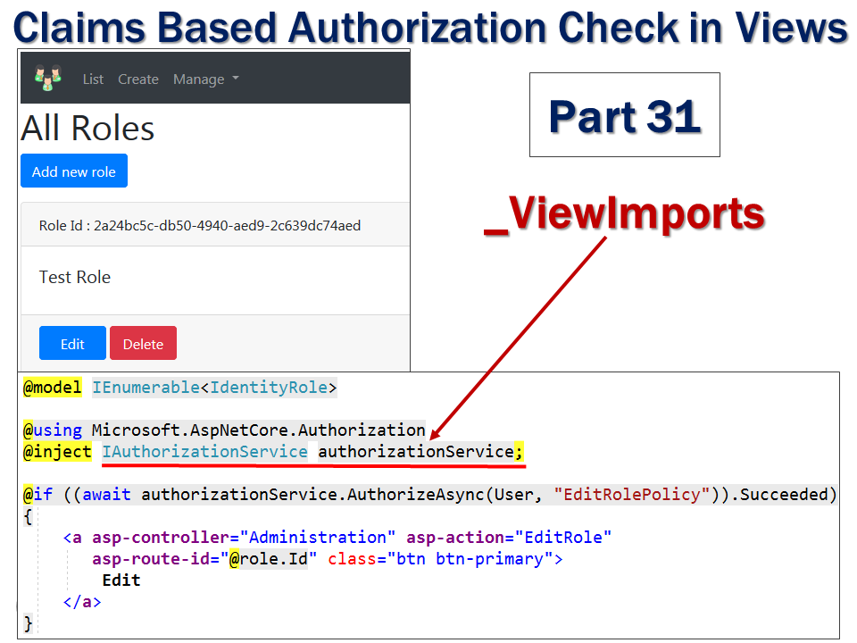 Sql server, .net and c# video tutorial: Authorization in views in asp ...