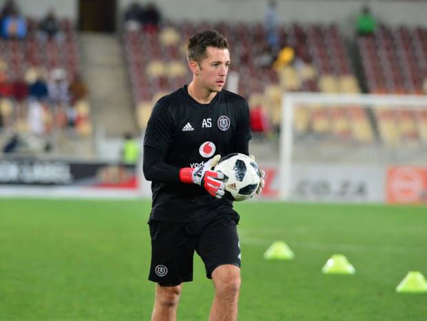 Andrew Sparkes Orlando Pirates goalkeeper coach Andrew Sparkes