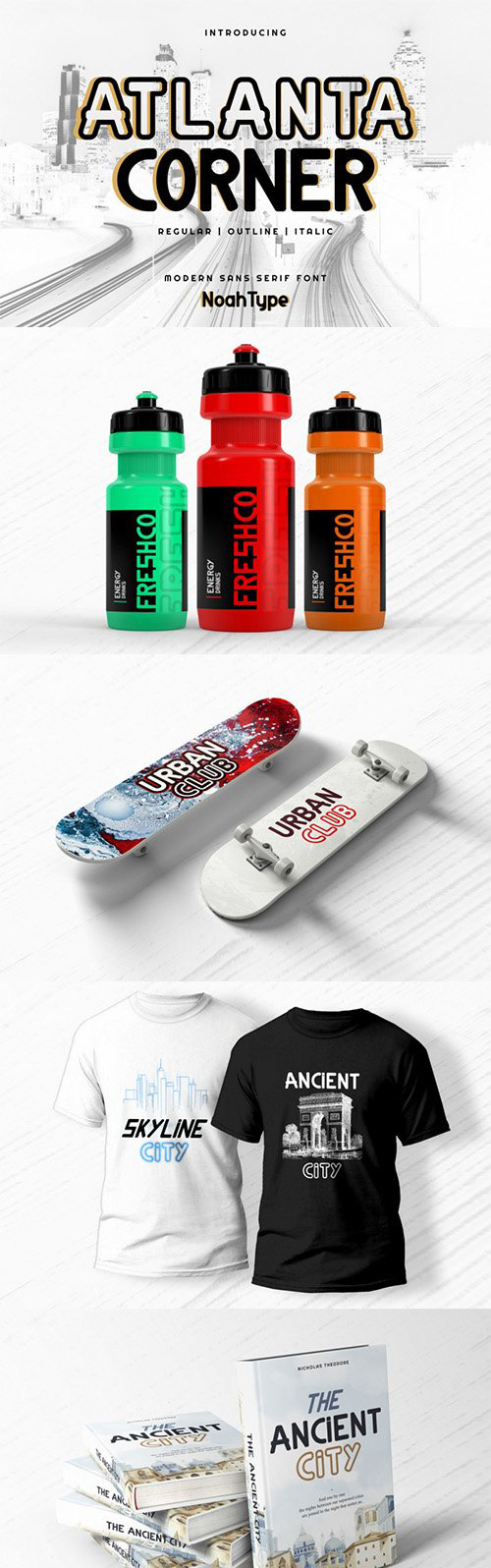 Atlanta Corner Font 2 33