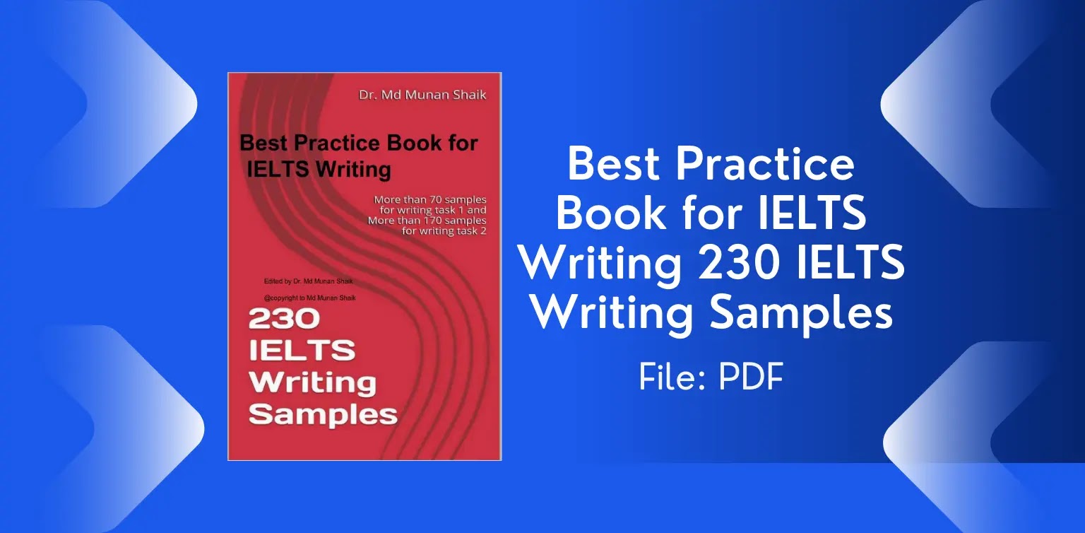 Free English Books: Best Practice Book for IELTS Writing 230 IELTS Writing Samples