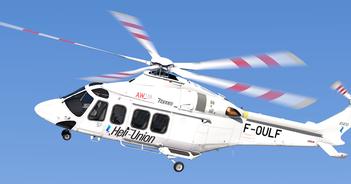 [XPlane 11] XRotors AW139 FOULF Héli Union