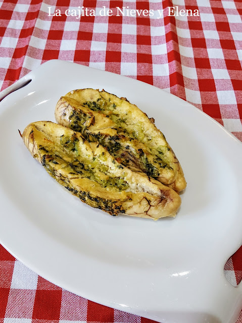 Huevas de merluza al horno