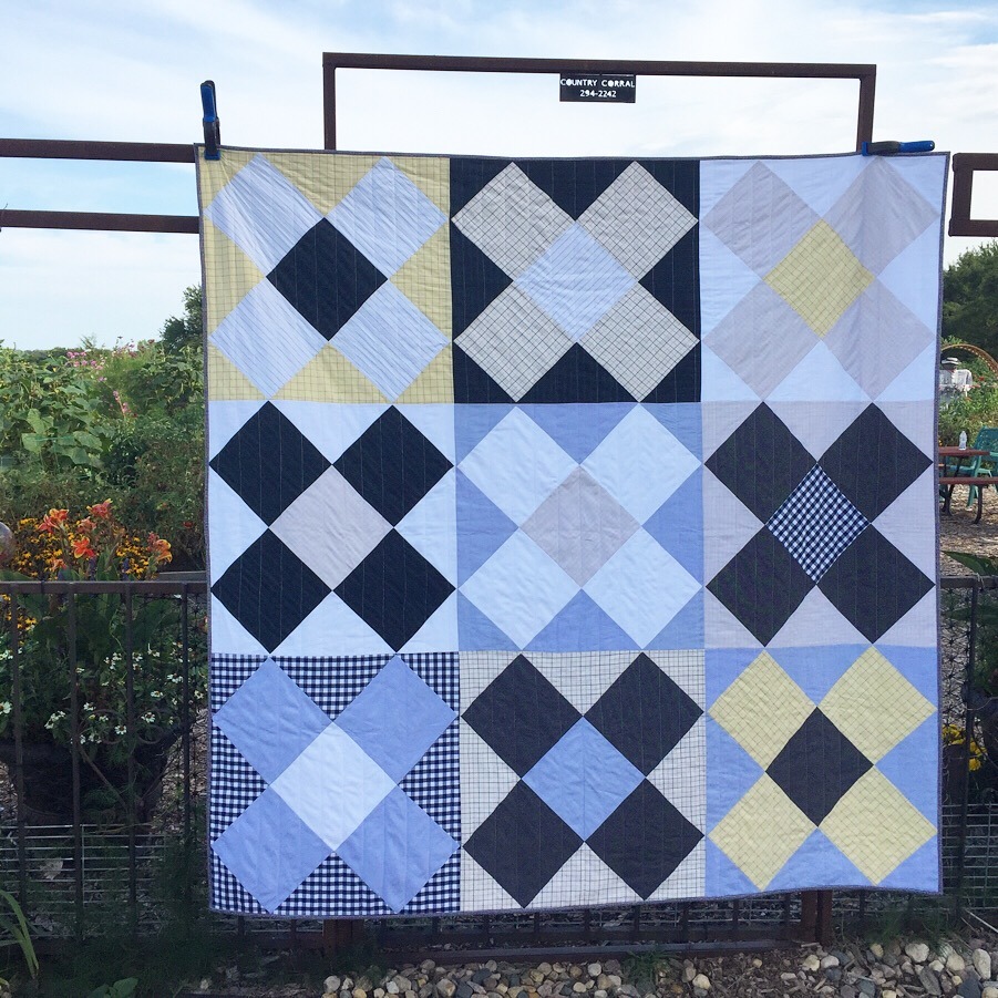 Teaginny Designs Finishing a Comfort Quilt