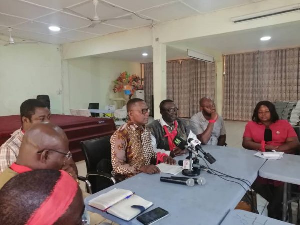 ACCRA: TUTAG DECLARES INDEFINATE STRIKE