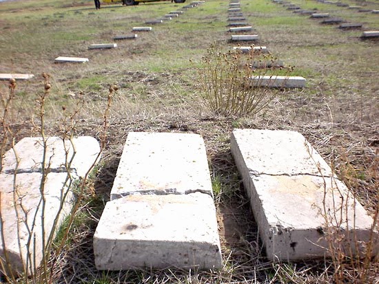 Могилы воинов на Перекопе