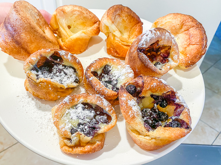 Tales of the Flowers National Blueberry Popover Day March 10th