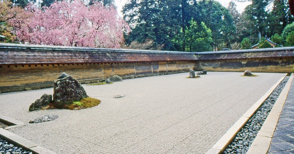 Japón, cultura y arte: El jardín japonés: el jardín seco o kare sansui, V