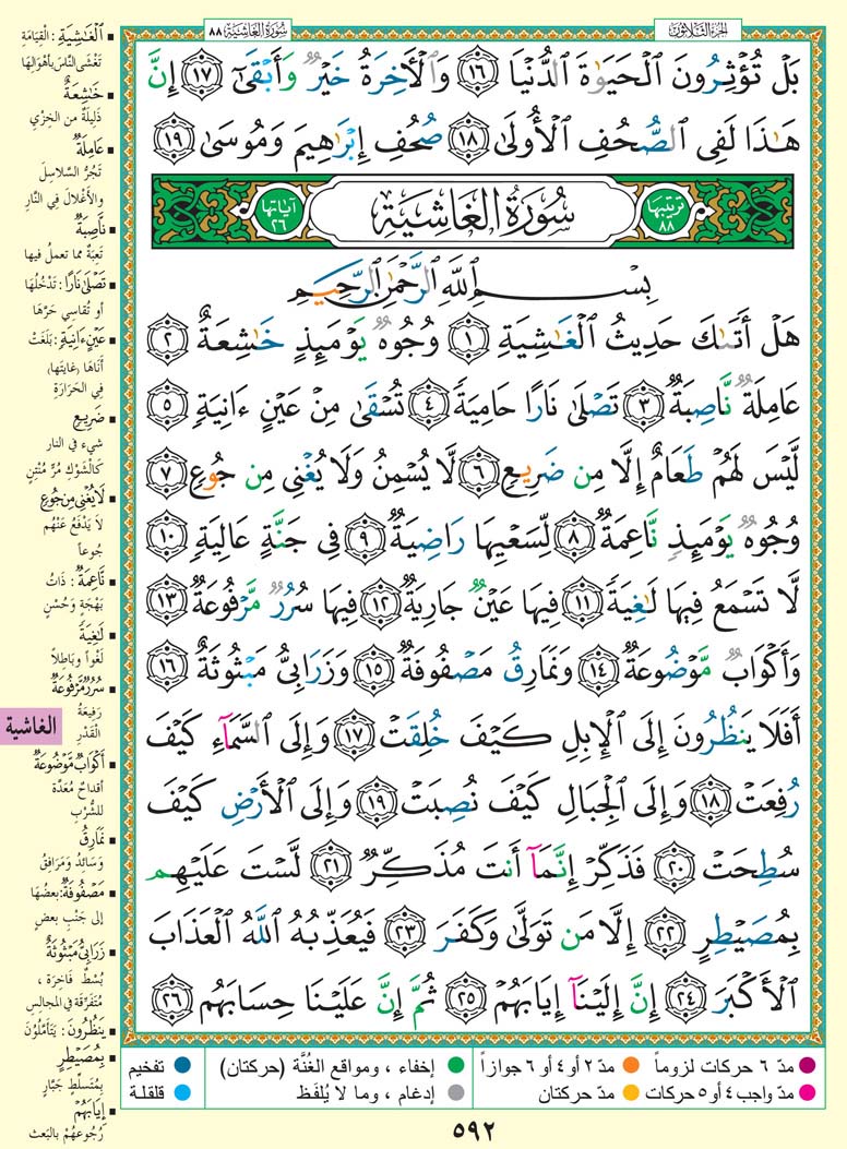 Halaman 592 MP3 Murottal Per Halaman AlQuran Teks dan