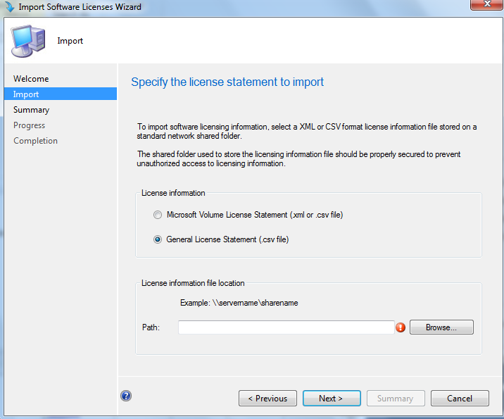 Файл license. SCCM. Generic and customised software.
