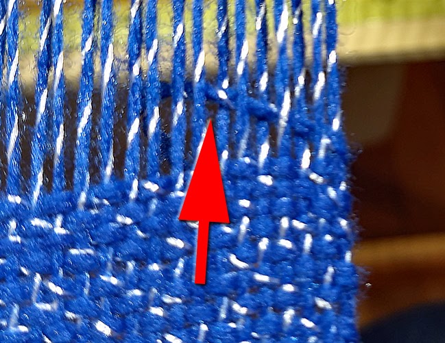 Learning To Weave On A Rigid Heddle Loom CHANGING WEFT YARNS WHILE WEAVING