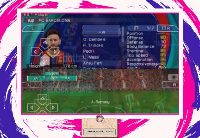 PES Lite 2021 PPSSPP ISO Ukuran 200MB - 500MB Sudah Support Camera Ps5 Serta Bursa Transfer Baru PES Lite 2021 PPSSPP ISO Ukuran 200MB - 500MB Sudah Support Camera Ps5 Serta Bursa Transfer Baru