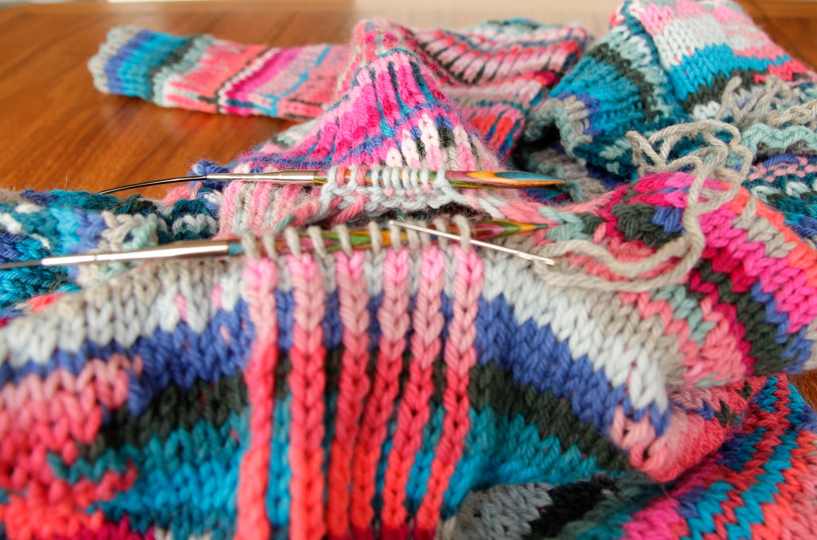 Ark kanal kredit Knitting By Kaae: Strik i fællesskab - Kelim del 7 - Montering