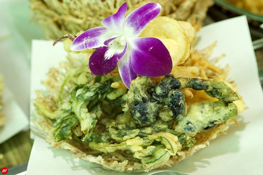 Carpe diem Deep fried vegetables