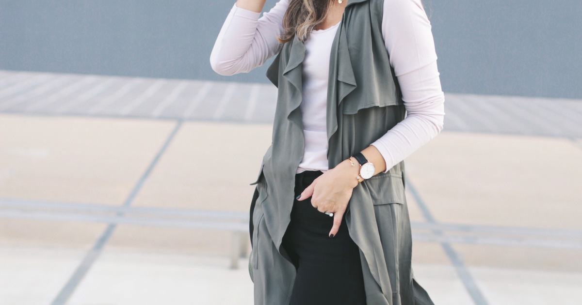 Sleeveless Duster | Lilly Style