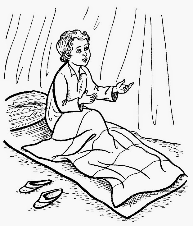 Escola Dominical Infantil: O menino Samuel ouviu a voz de Deus no Templo