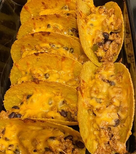 Oven Baked Tacos Recipe WRDRecipes