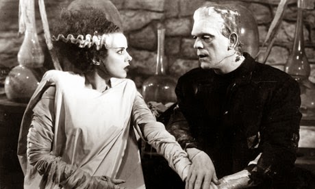 la novia de Frankenstein
