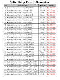 Price List