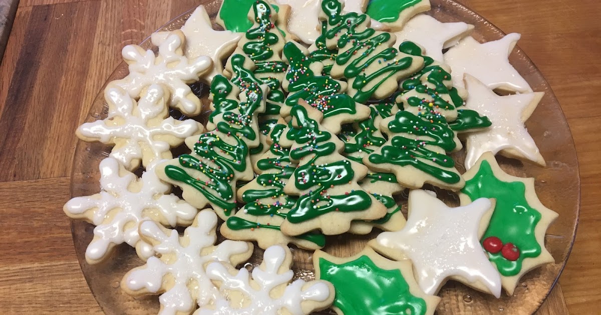 Cooking with Barry & Meta King Arthur Iced Holiday Butter Cookies