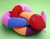 PATRON GRATIS SERPIENTE AMIGURUMI 946