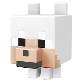 Minecraft Wolf Mob Head Minis Figure
