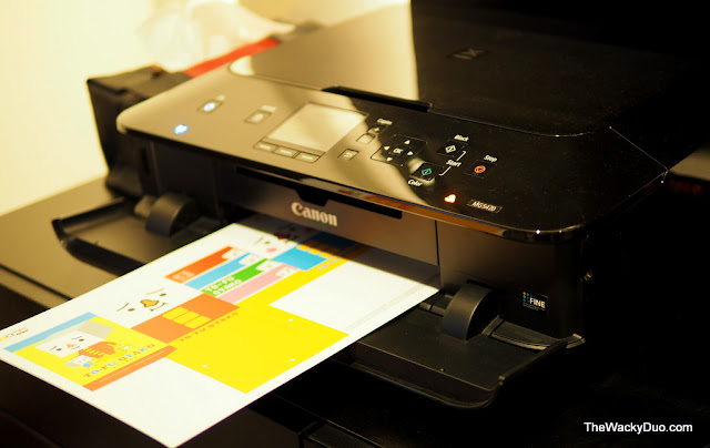 To-fu Oyako creations with Canon Pixma Printer