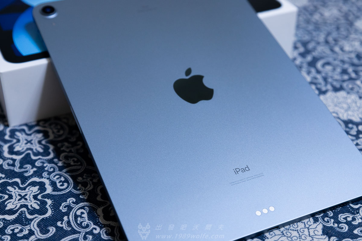 2021 最棒禮物推薦 Apple iPad Air4 開箱 低調內斂天空藍 feat. TOPMORE SSD