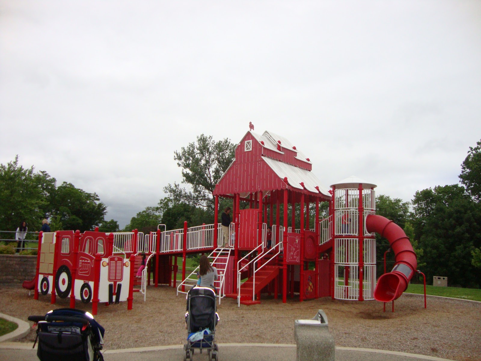 Playground Fun! Vogelei Park, Hoffman Estates