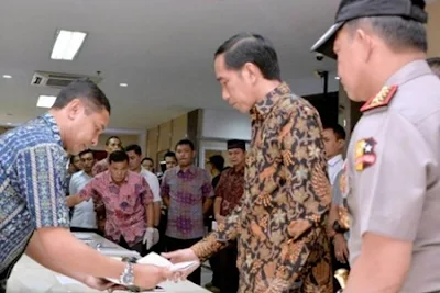 Presiden Jowi Sidak Terkait Pungli di Kemenhub. 