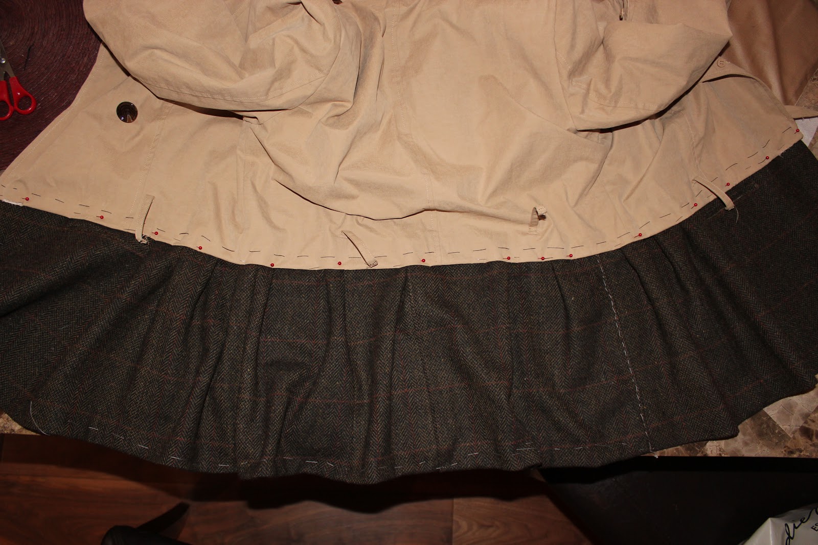 DIY: Trench coat inspired by Burberry Prorsum