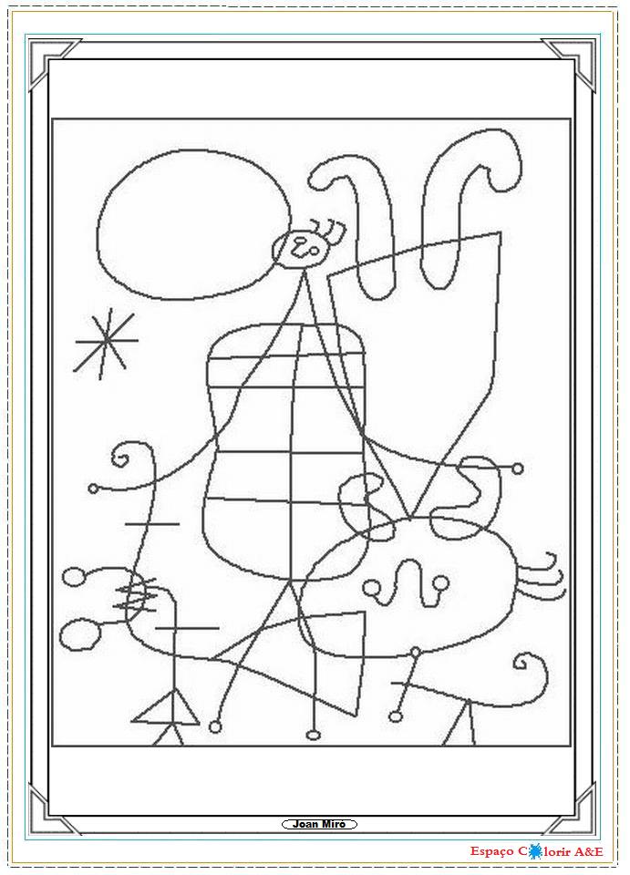 Semente da Arte Obras de Arte para colorir!