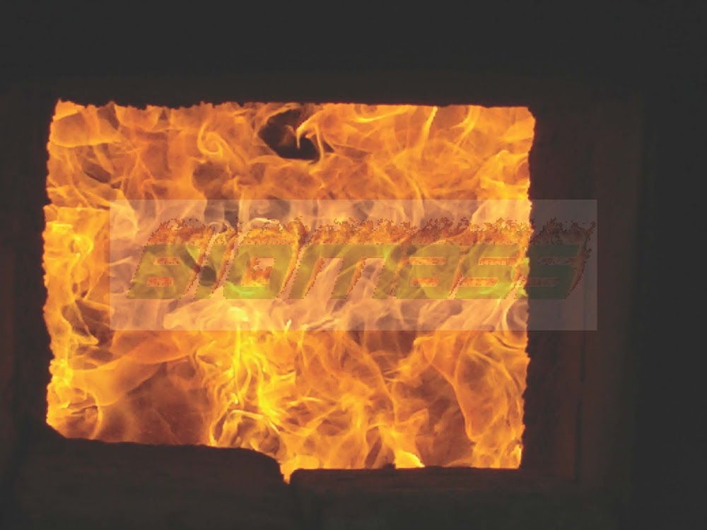 Pellet Burner Flame