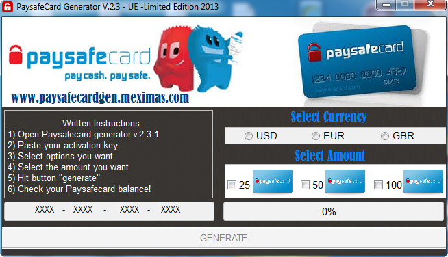 paysafecard code generator free