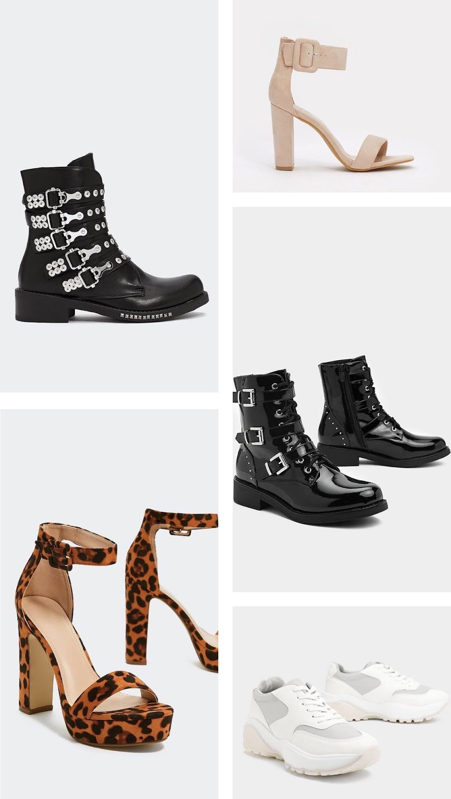 mercie barely there perspex block heel in silver croc print faux leather