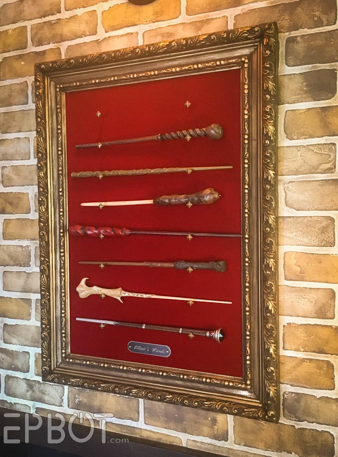 Epbot Make Your Own Framed Wand Display Perfect For Wizarding World Wands