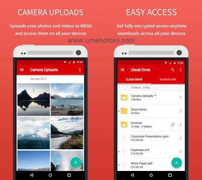 Mega Cloud Storage Apps Android