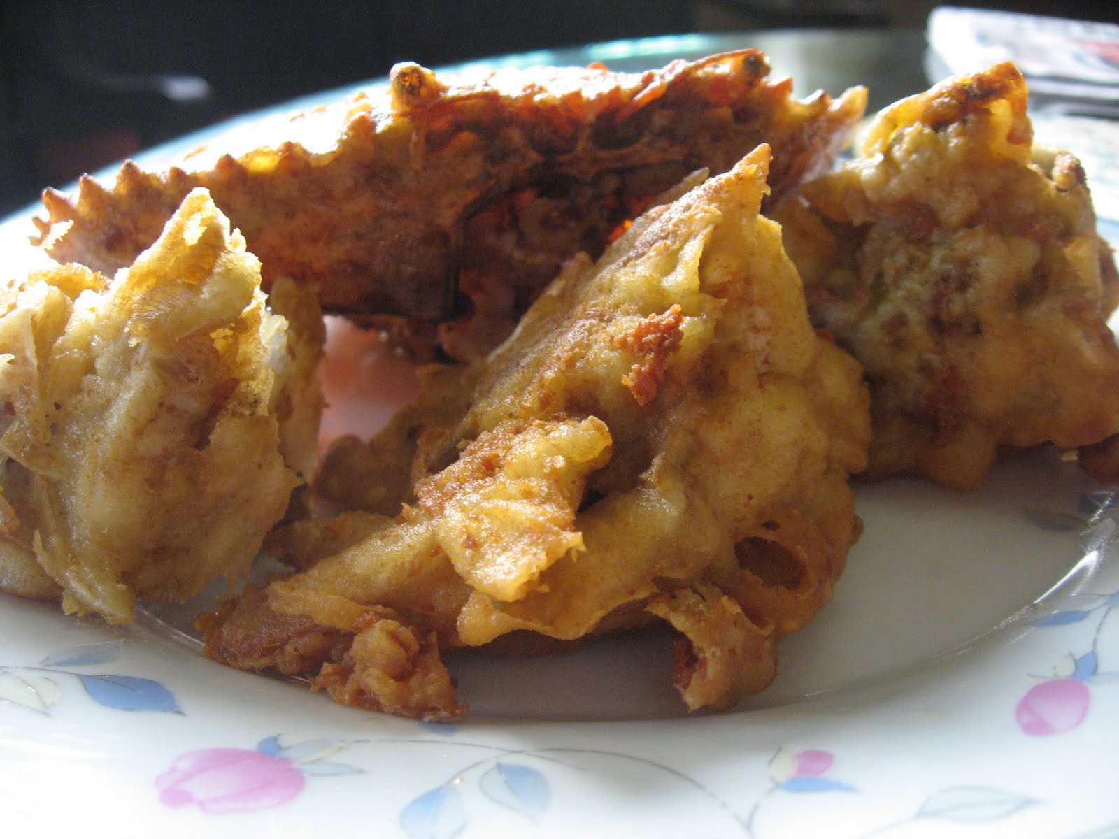 Eileen's Cooking and Eating Adventures DeepFried Crab